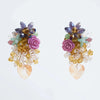 Bohemia Acrylic Flower Earrings - Sexikinis Swim