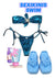 Vacation beach Outfit for women option 4 - Sexikinis Swim