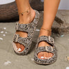 Summer Women Comfort Leopard Soft Thick-Soled Slippers - Sexikinis Swim