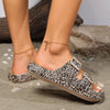 Summer Women Comfort Leopard Soft Thick-Soled Slippers - Sexikinis Swim