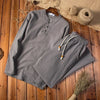 Cotton LinenMen's Long-sleeved Shirt & Pants