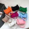 Fashion Felt Cloth Pattern Shoulder Bags