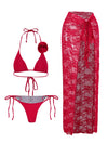 Yelia three piece swimsuit set