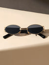 Small Cute Fashion Oval Frame Sunglasses